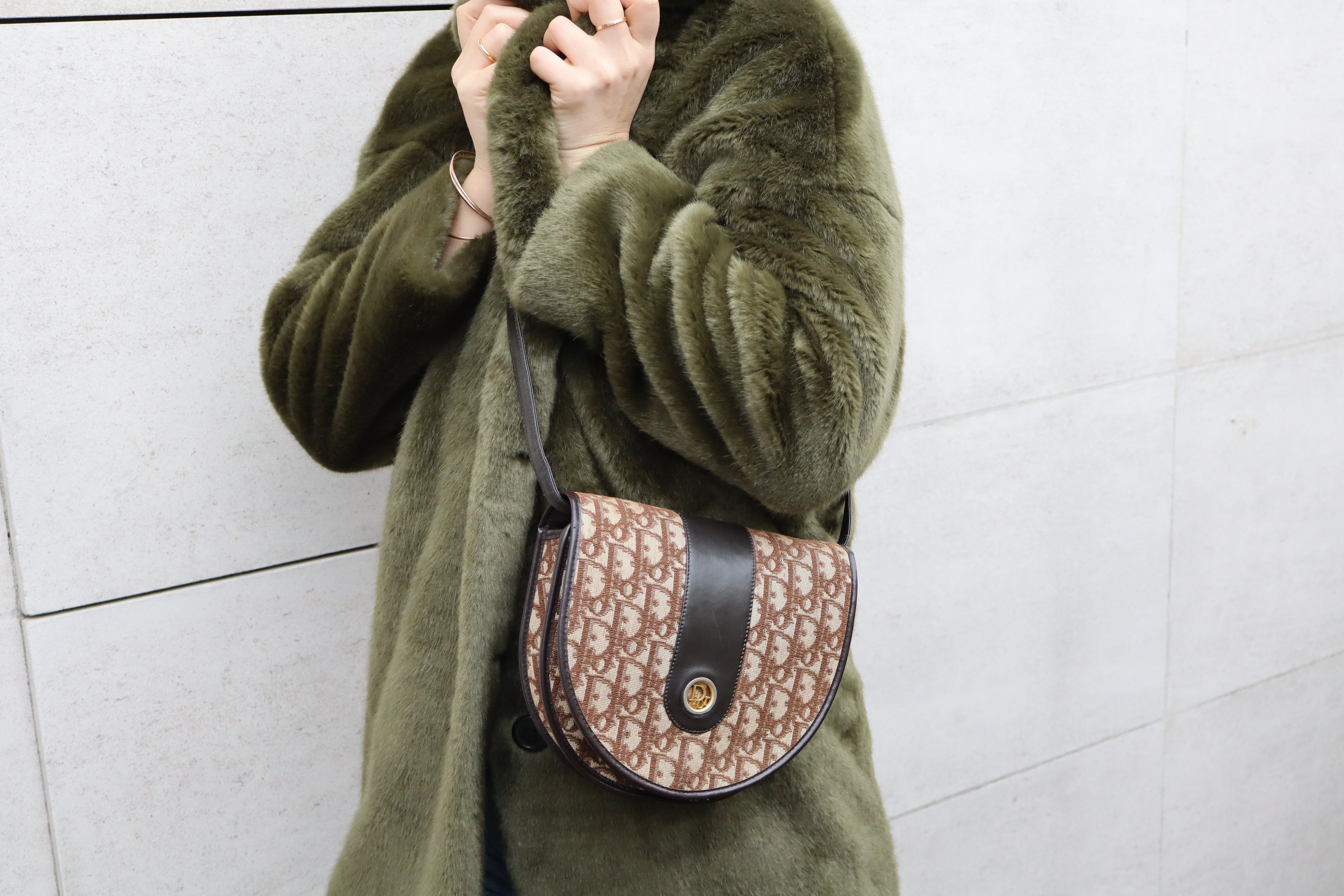 Sac à bandoulière Saddle Demi-Lune