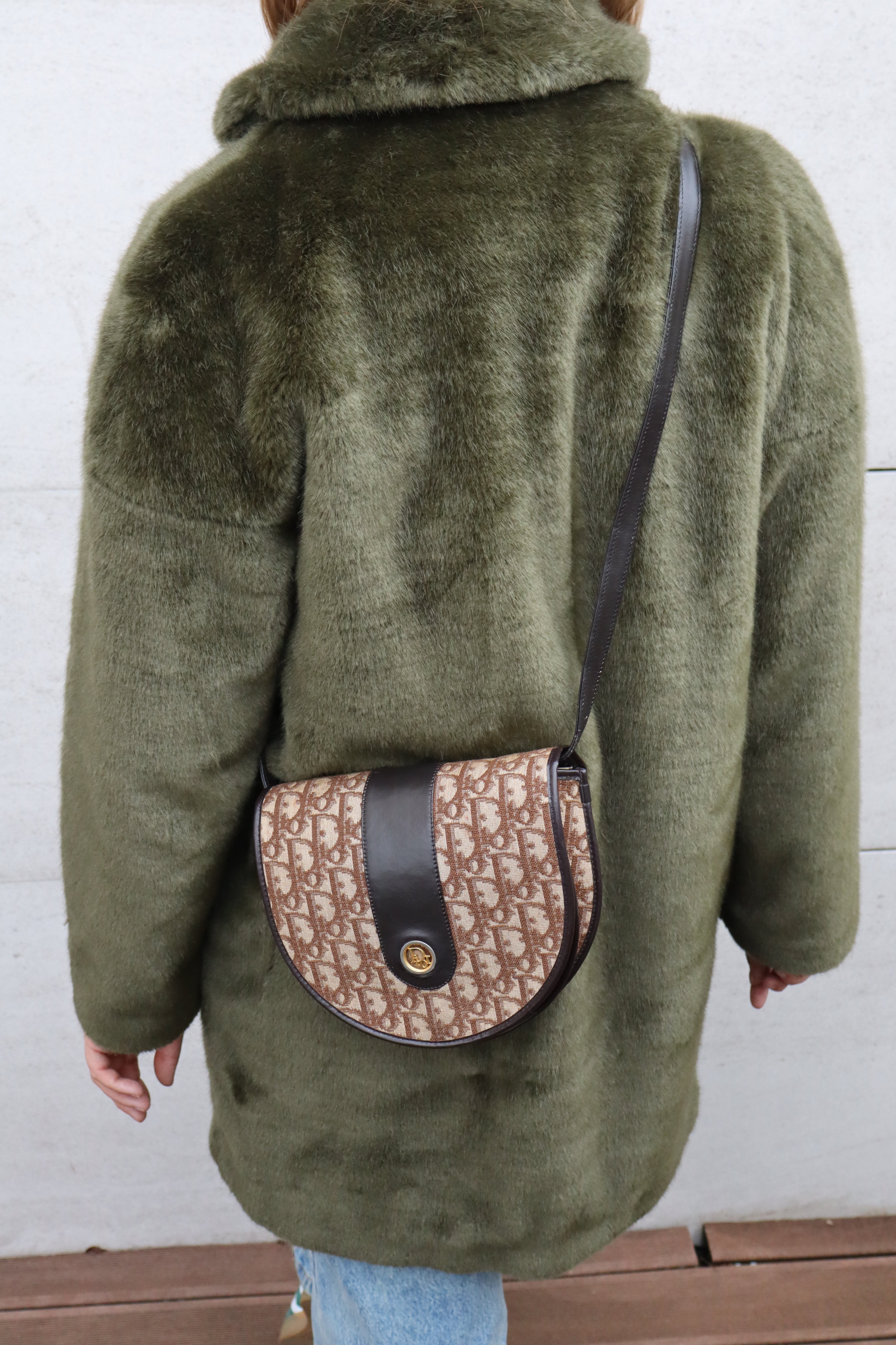 Sac à bandoulière Saddle Demi-Lune