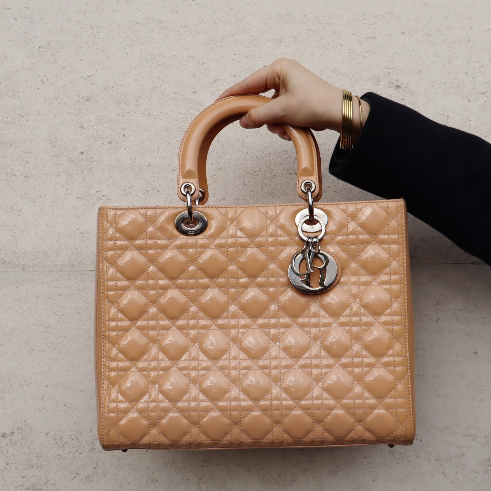 Lady Dior grained