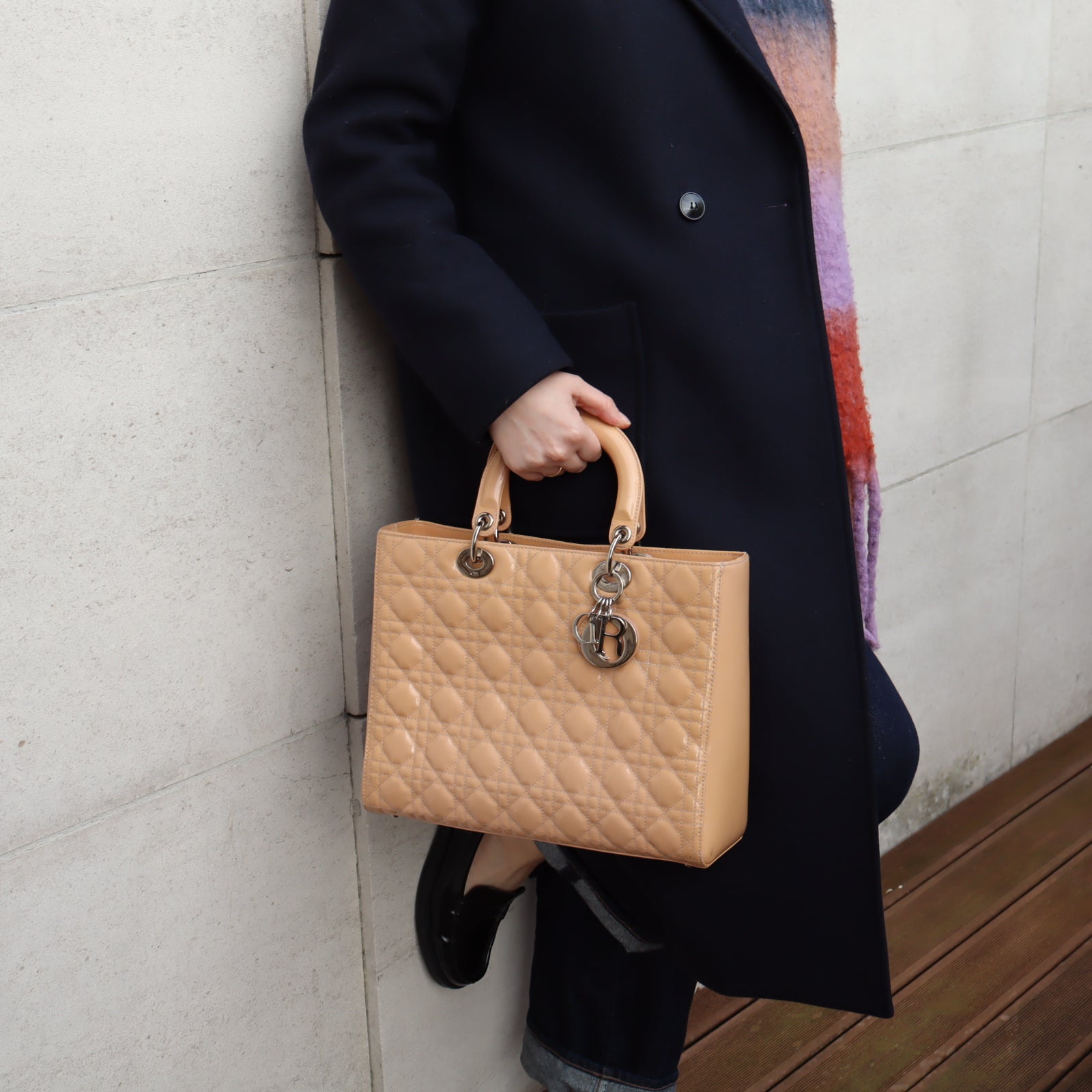 Lady Dior grained