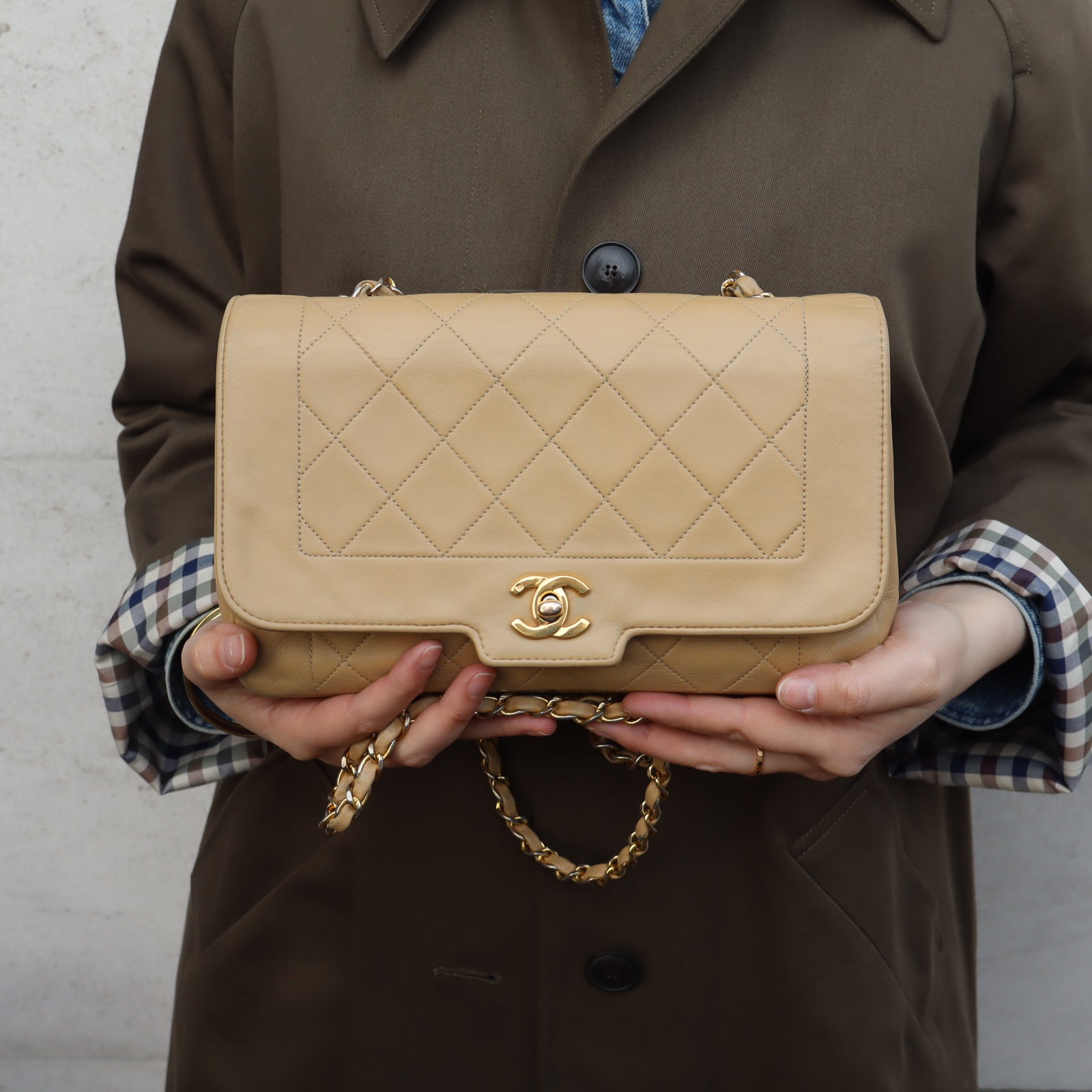 Sac à bandoulière Diana vintage