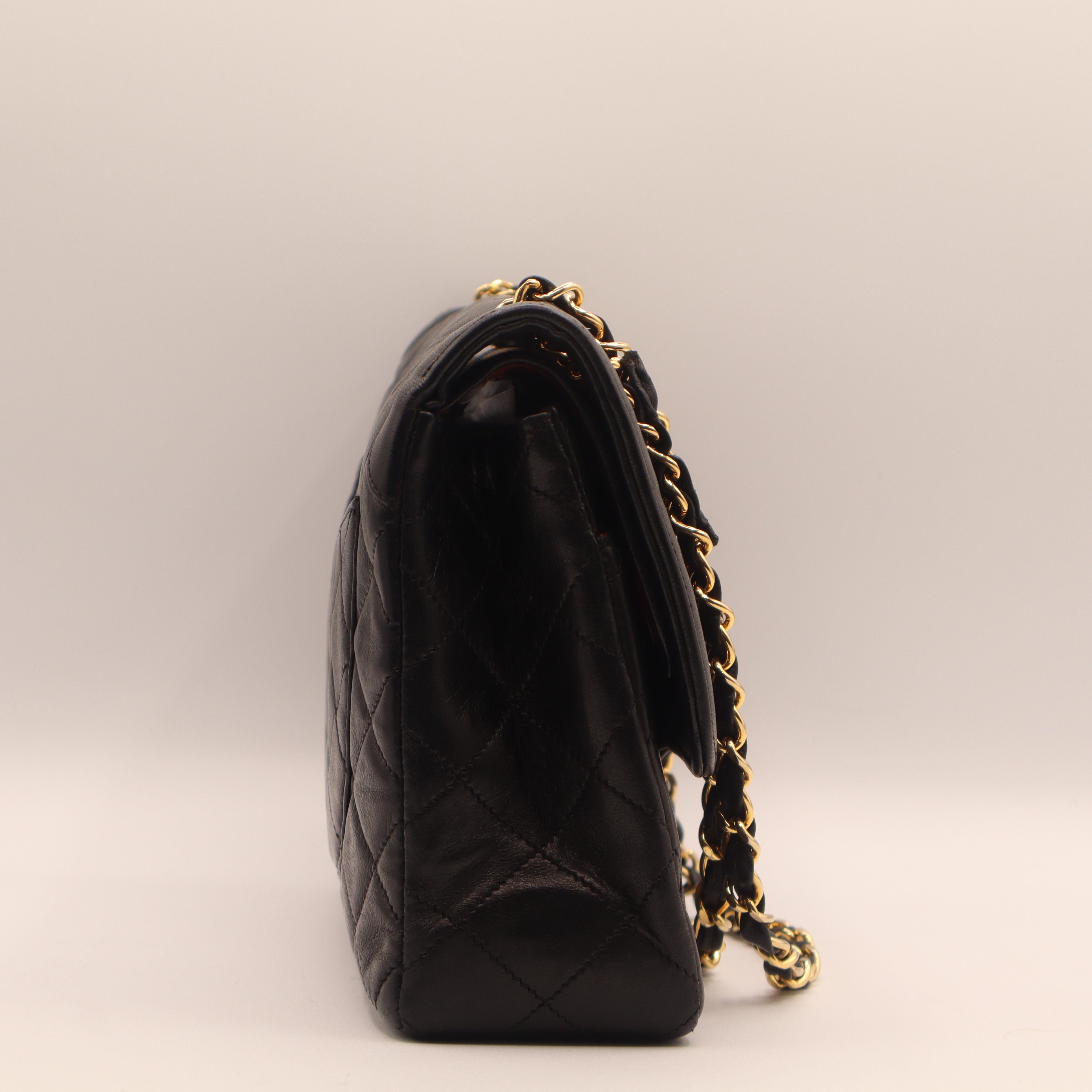 Sac à double rabat matelassé classique