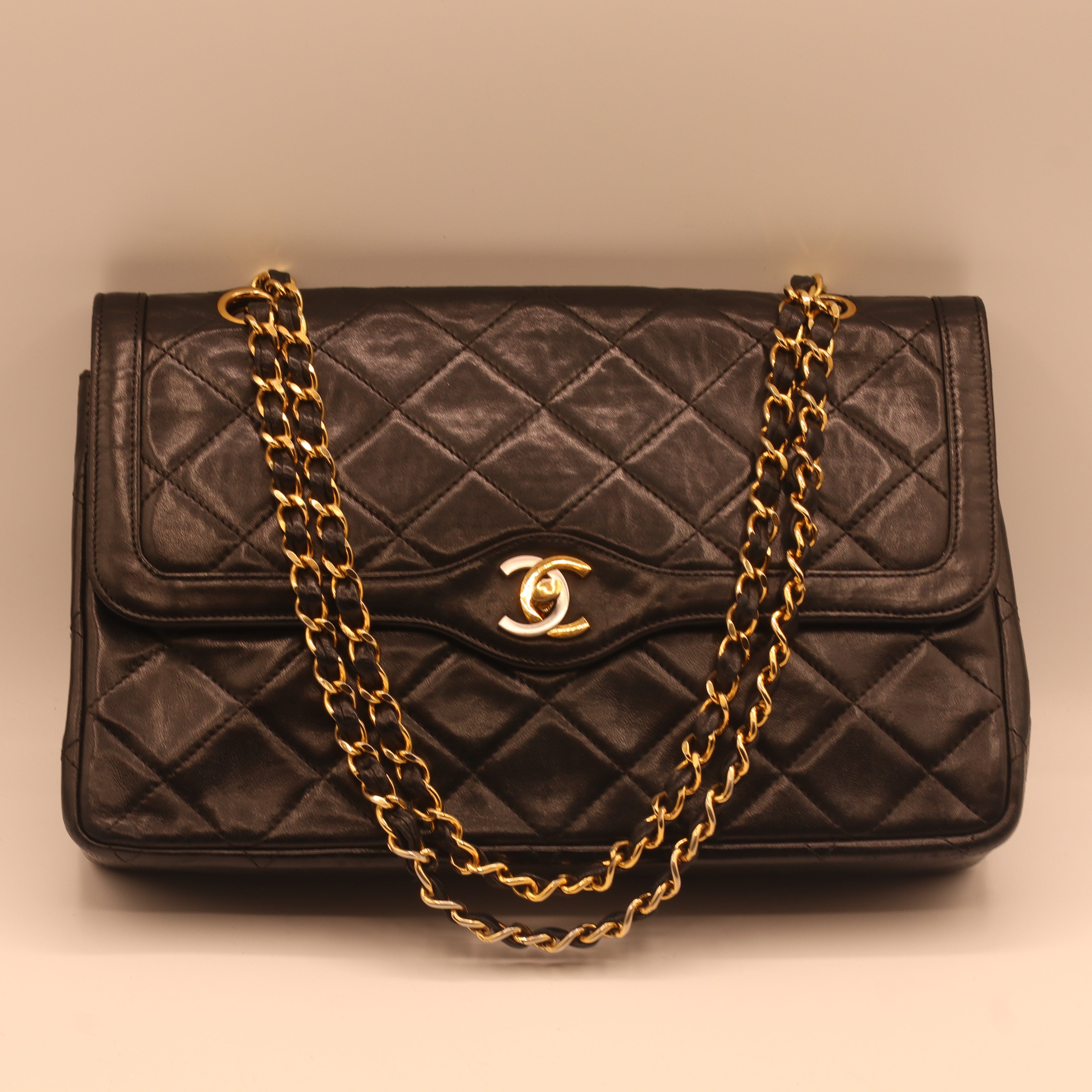 Sac à double rabat Paris limited edition 28 cm