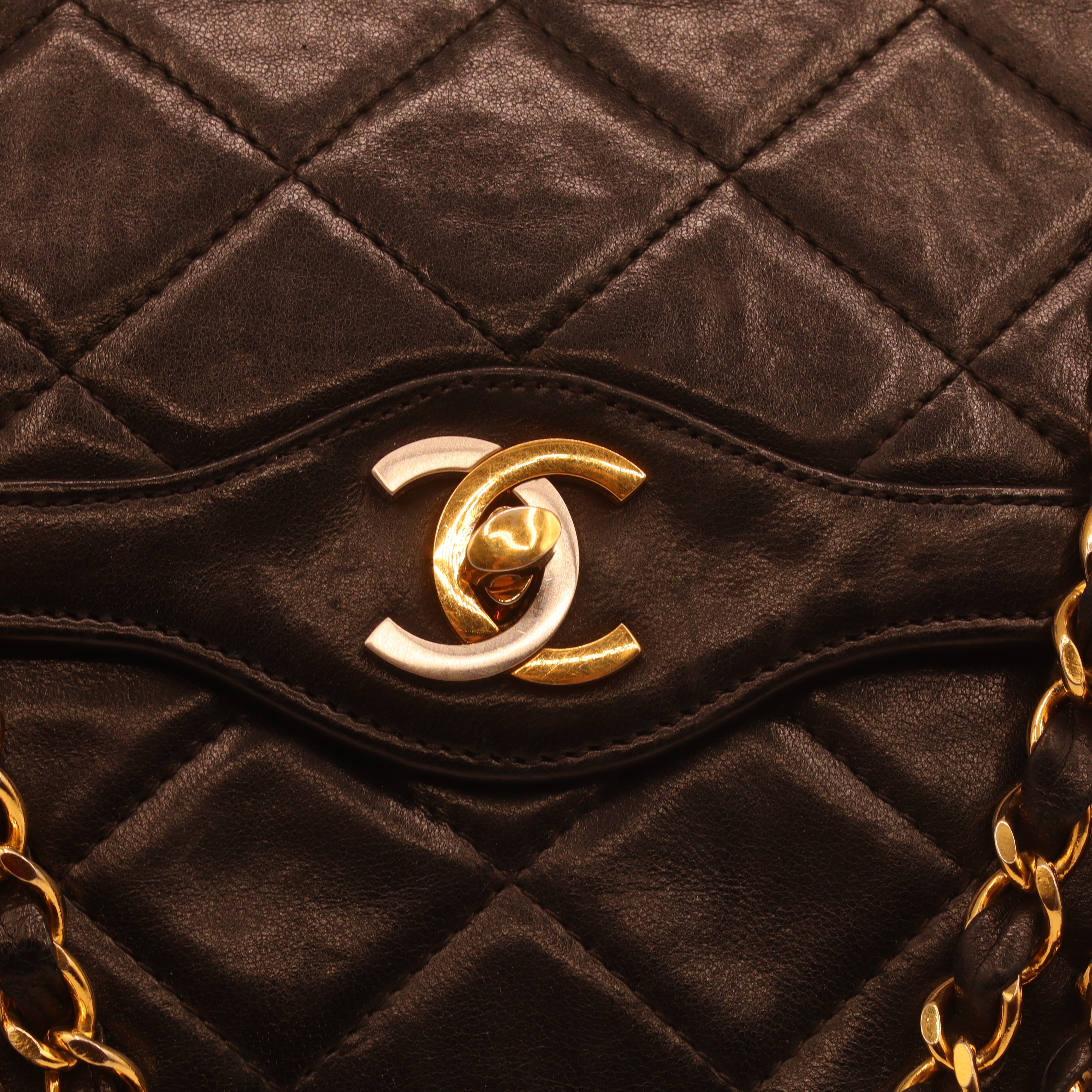 Sac à double rabat Paris limited edition 28 cm