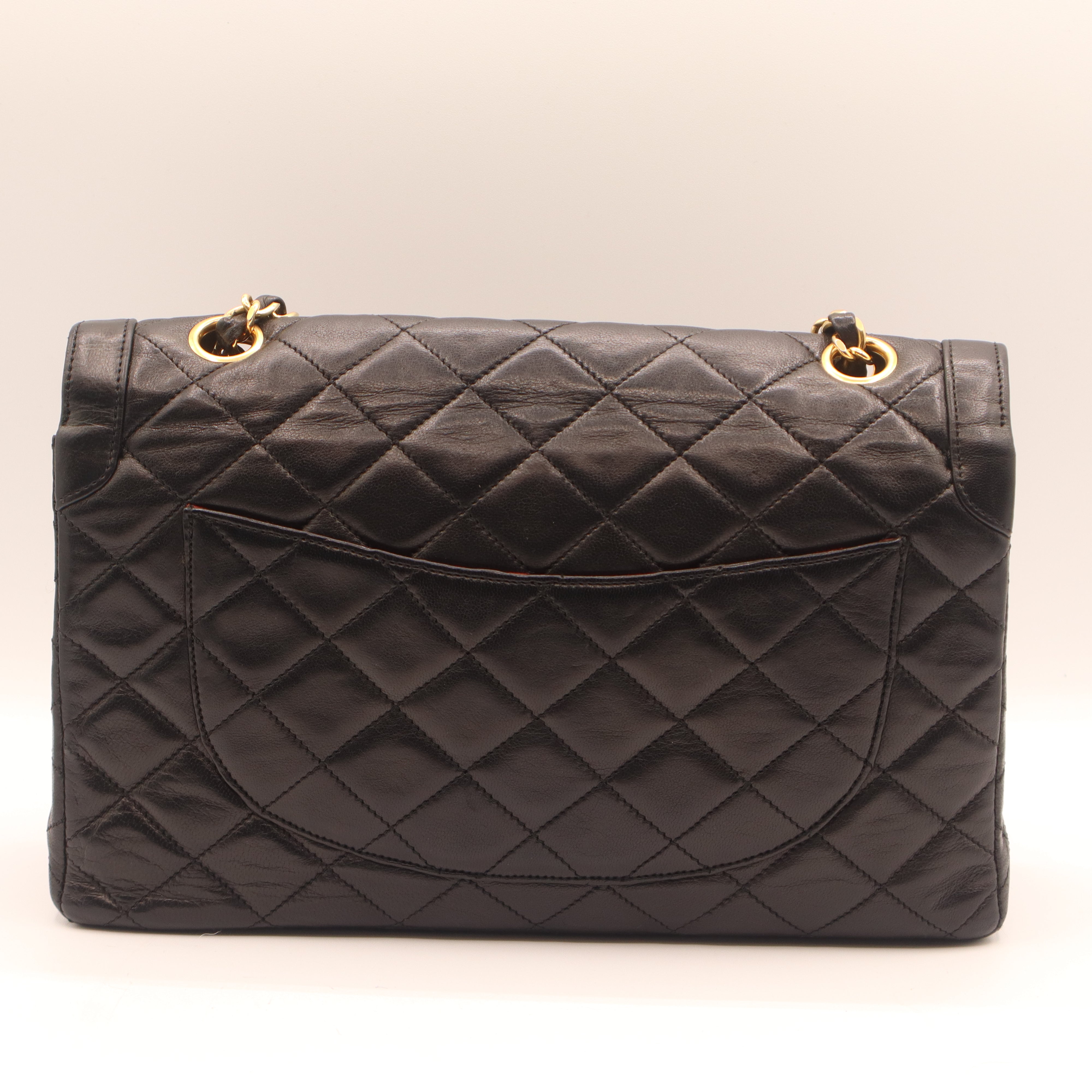 Sac à double rabat matelassé classique