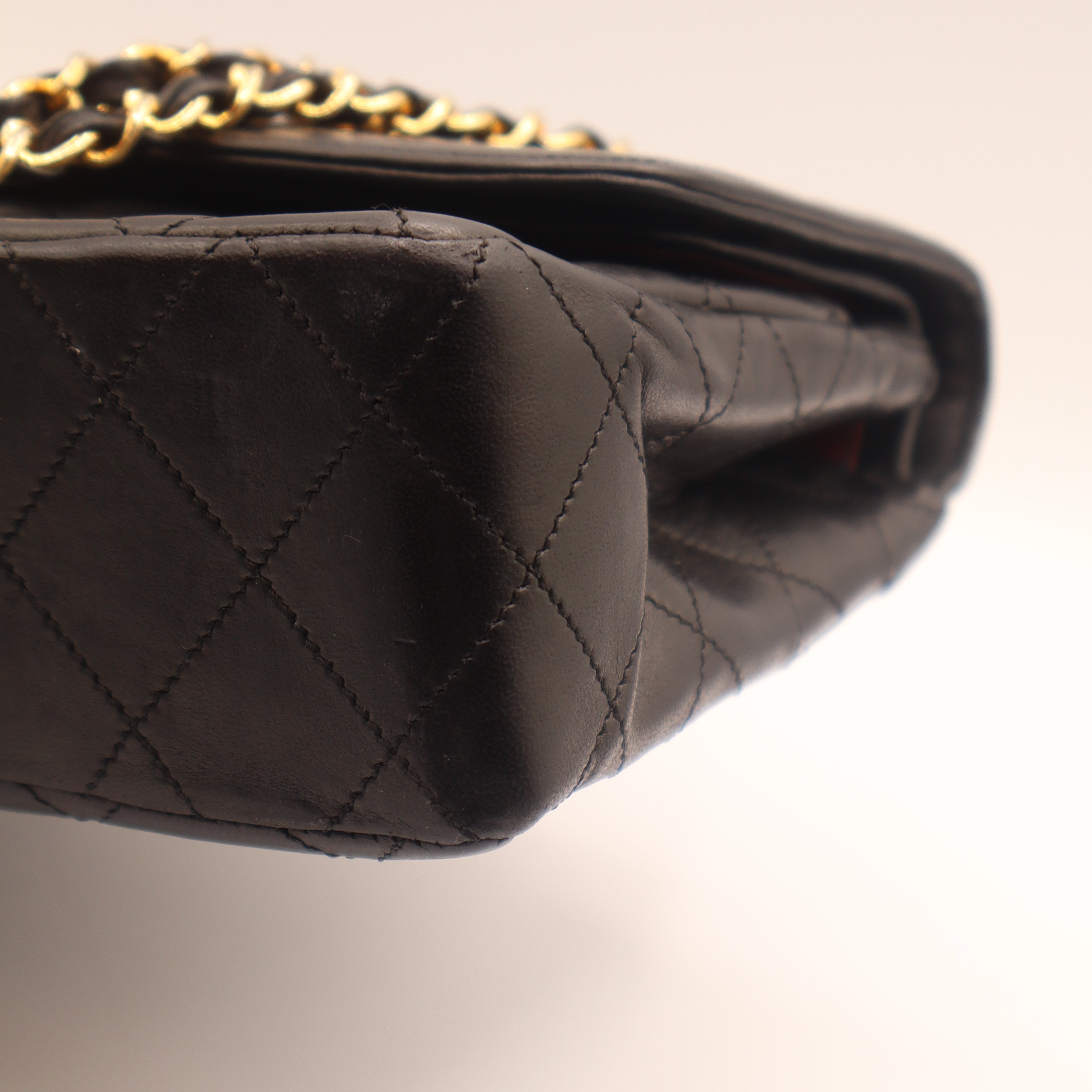 Sac à double rabat matelassé classique