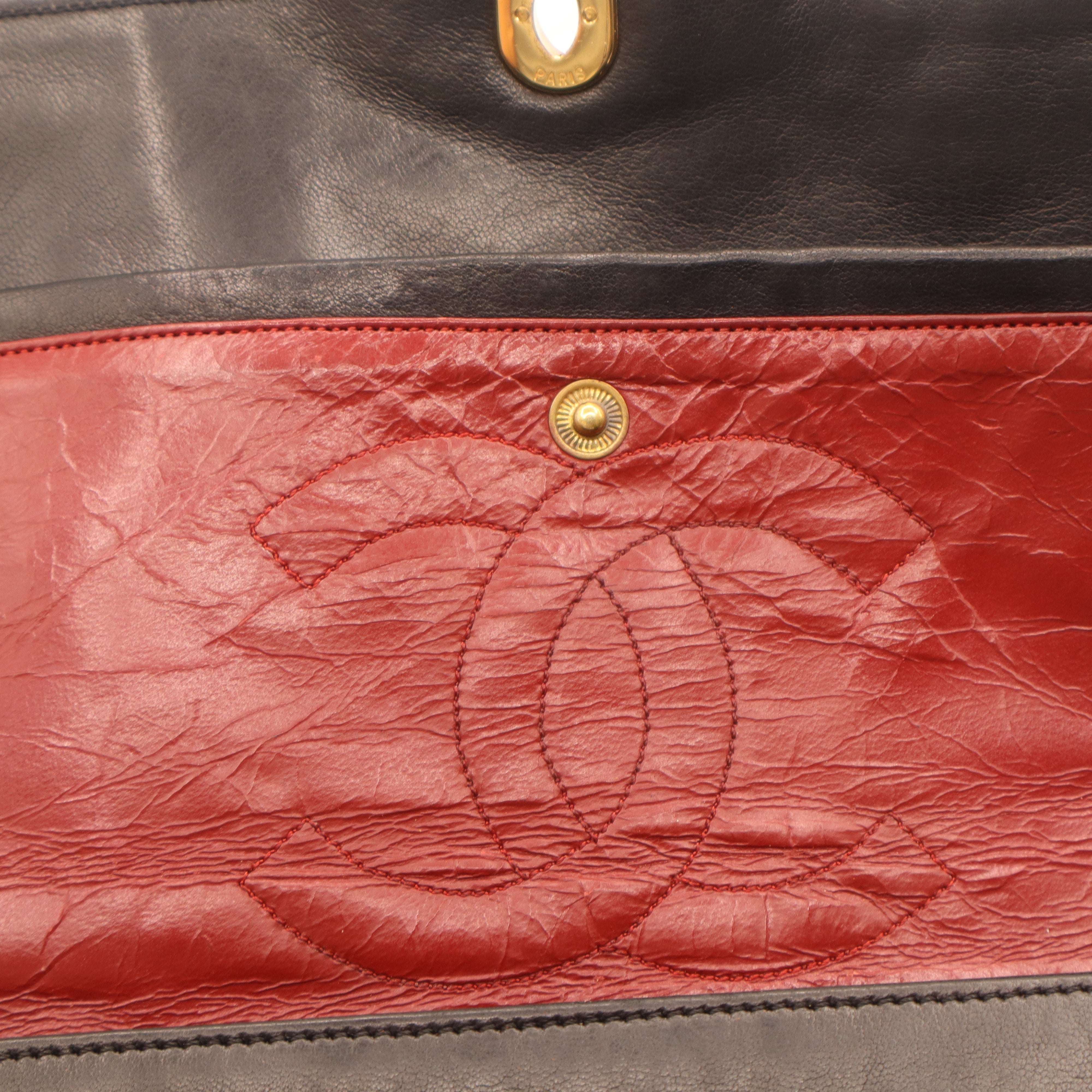 Sac à double rabat matelassé classique