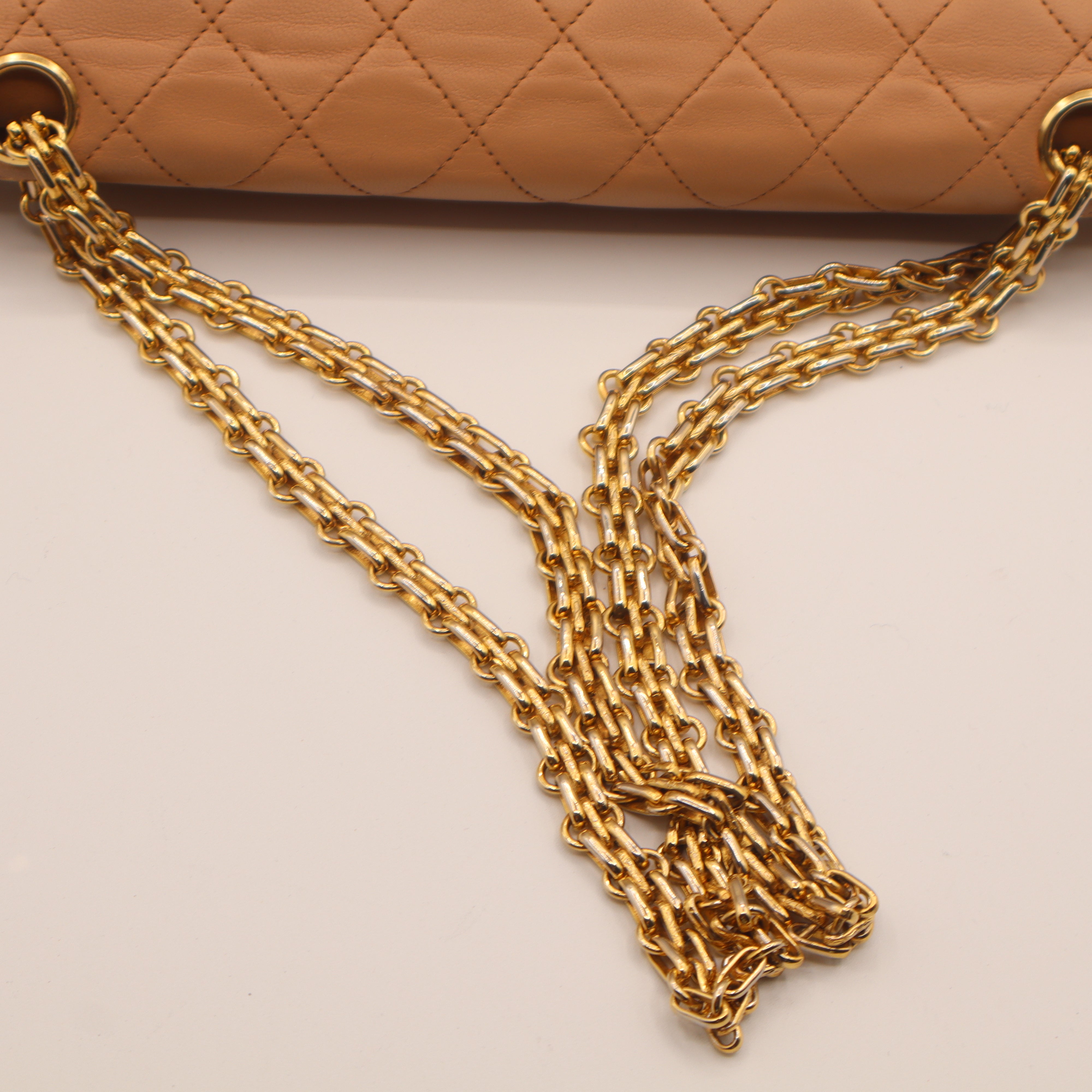 Sac à double rabat classique matelassé