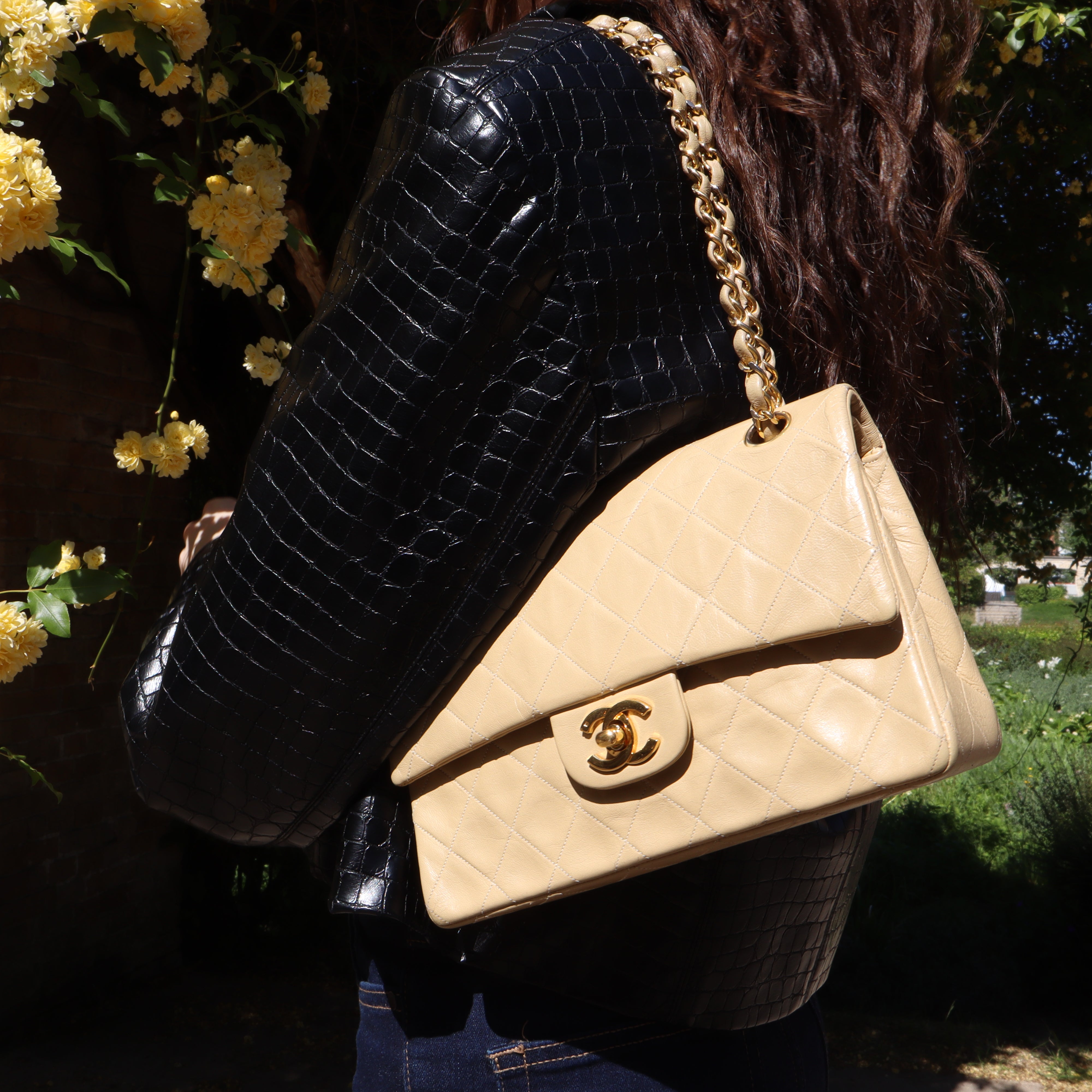 Sac à double rabat Timeless 23 cm