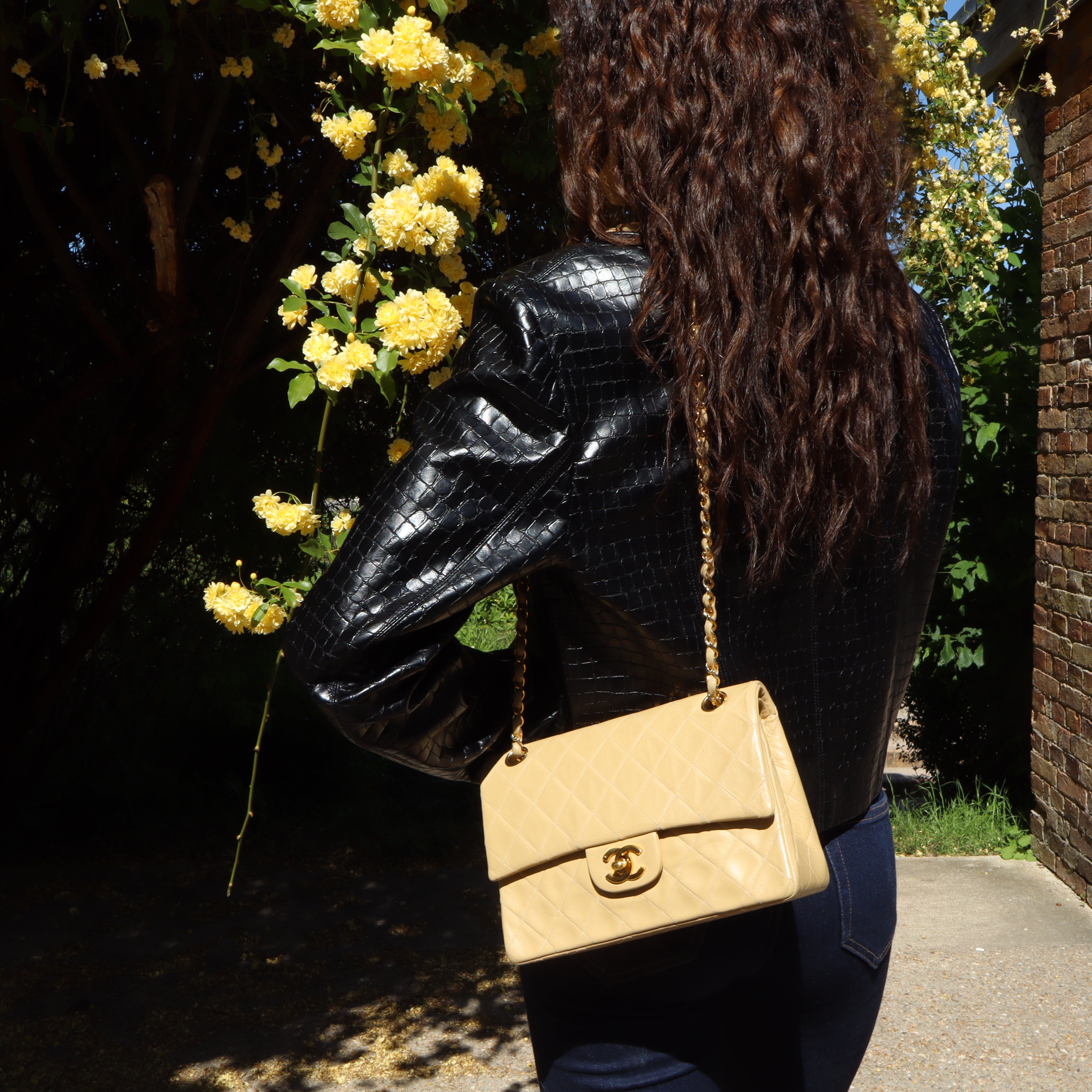 Sac à double rabat Timeless 23 cm